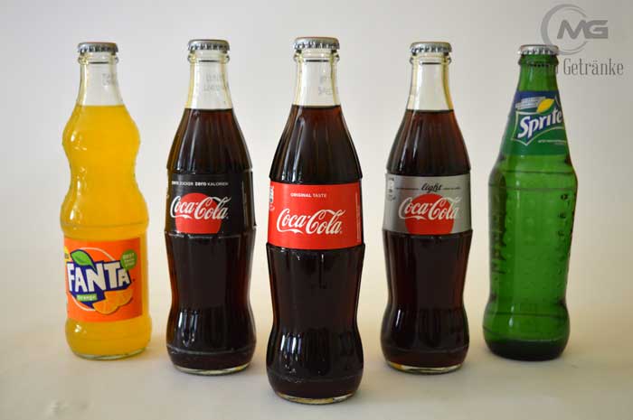 Alkoholfreie Getränke Coca Cola und Co