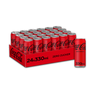 Coca Cola Zero in Dose 24 x 0,33l Einweg Pfand