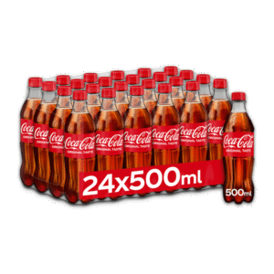 Coca Cola in PET Flasche 24 x 0,5l Einweg Pfand