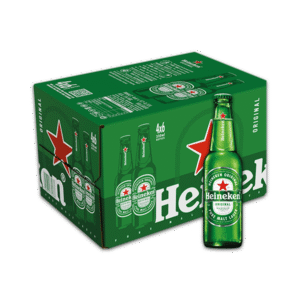 Heineken Bierkarton mit 24 Flaschen à 0,33 l